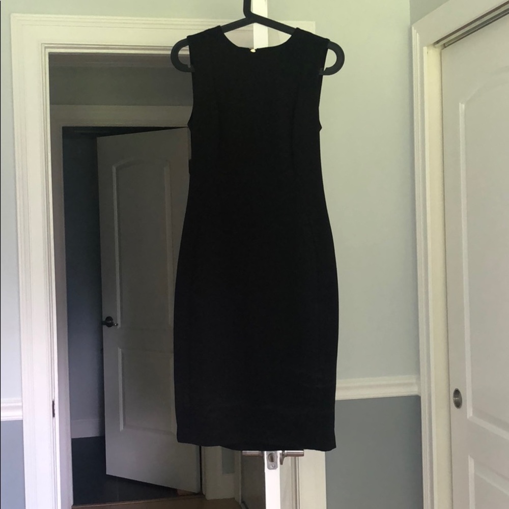 Calvin Klein black evening dress